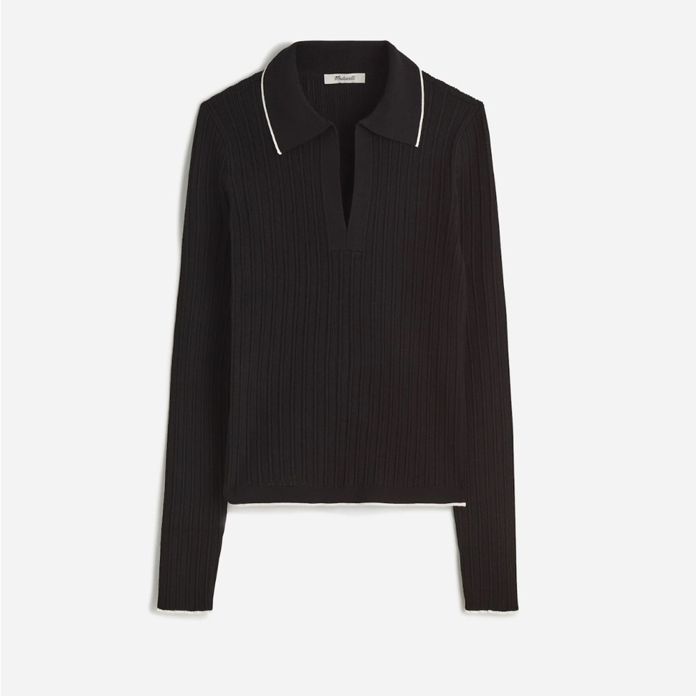 Madewell Johnny Collar Sweater